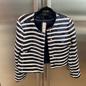 J Crew Sequin jacket